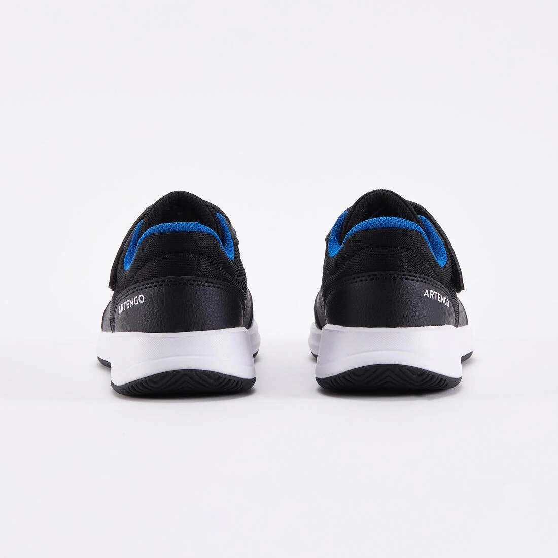 Calzado de tennis con tira de velcro blanco y amarillo para niños Essential KD - Image 13