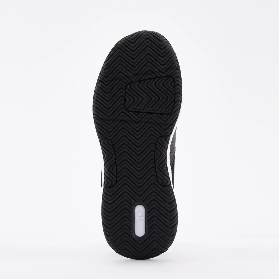 Calzado de tennis con tira de velcro blanco y amarillo para niños Essential KD - Image 6