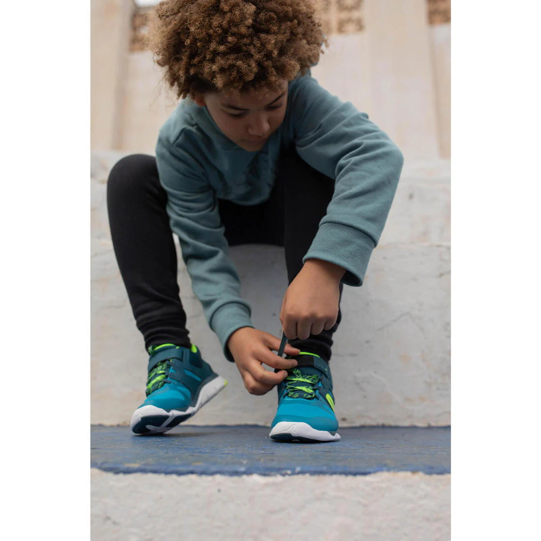 Calzado PW 540 Niños Azul Velcro - Image 18