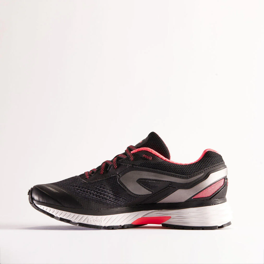 Calzado Running Kiprun Long2 Mujer Negro Rosa - Image 2