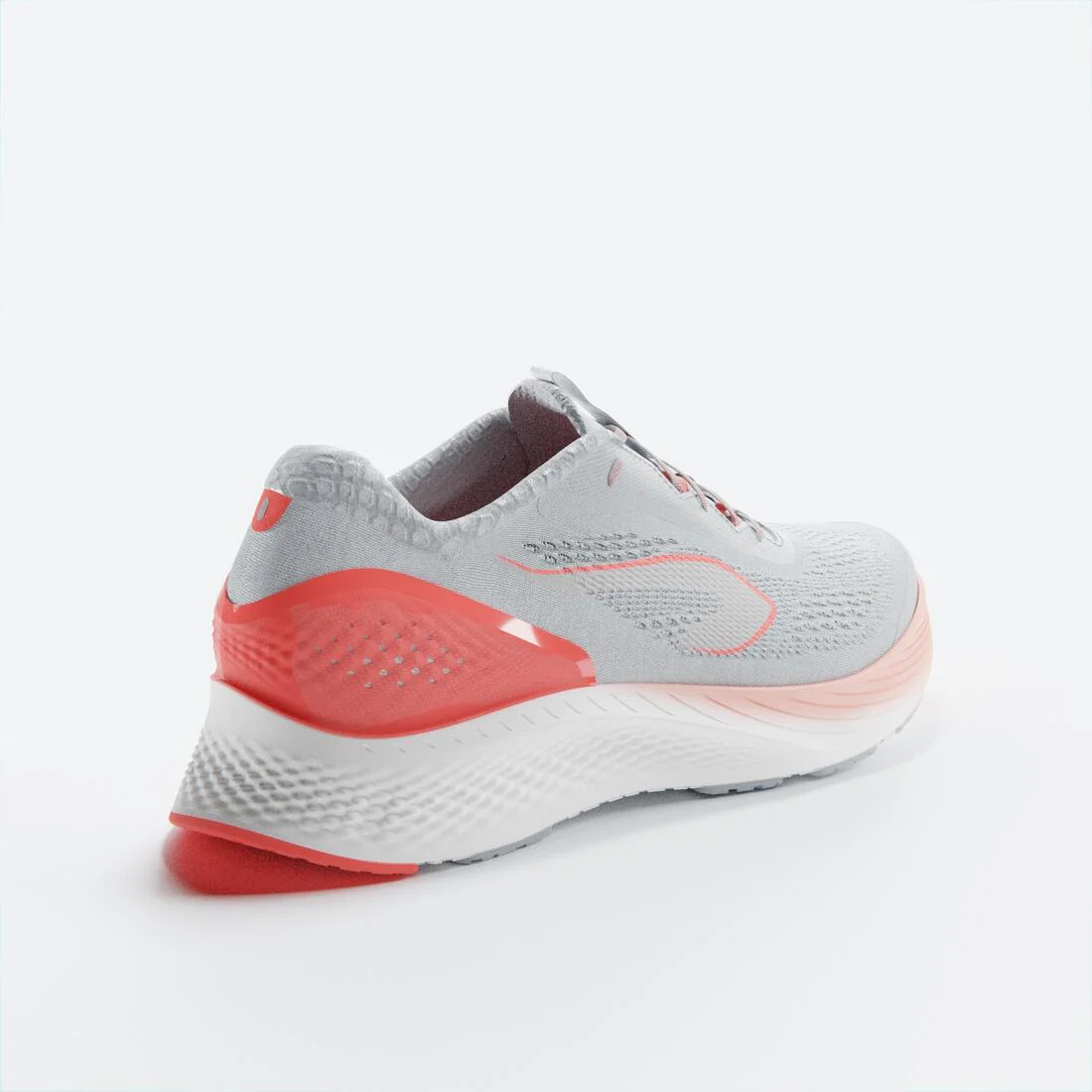 CALZADO RUNNING MUJER KIPRUN KS 500 2 GRIS Y ROJO CORAL - Image 11