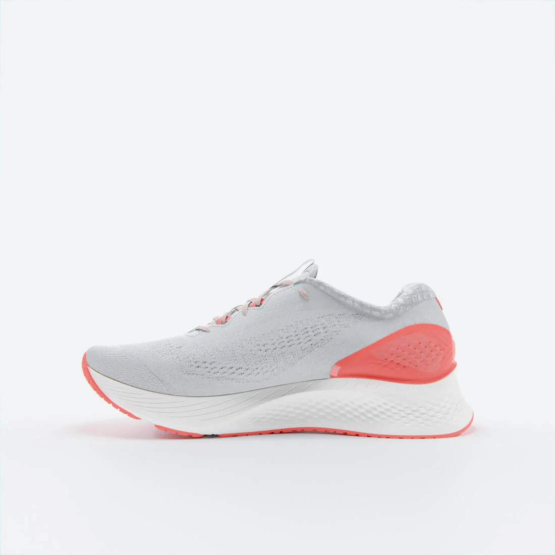 CALZADO RUNNING MUJER KIPRUN KS 500 2 GRIS Y ROJO CORAL - Image 3