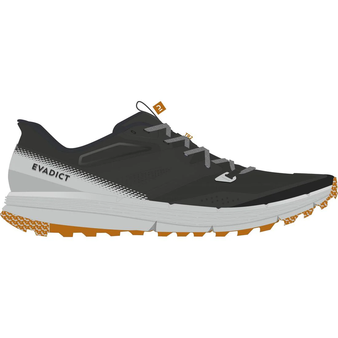 CALZADO TRAIL RUNNING HOMBRE TR2 gris carbono - Image 15