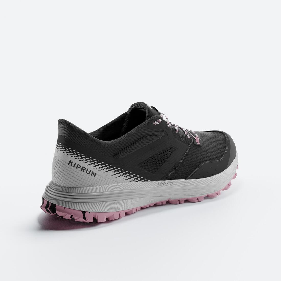 CALZADO TRAIL RUNNING MUJER TR2 gris carbono botón de rosa - Image 4