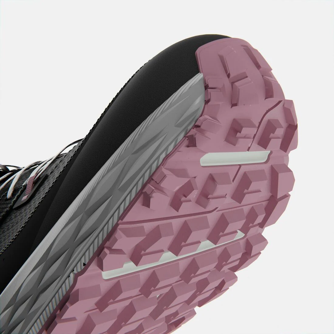 CALZADO TRAIL RUNNING MUJER TR2 gris carbono botón de rosa - Image 5