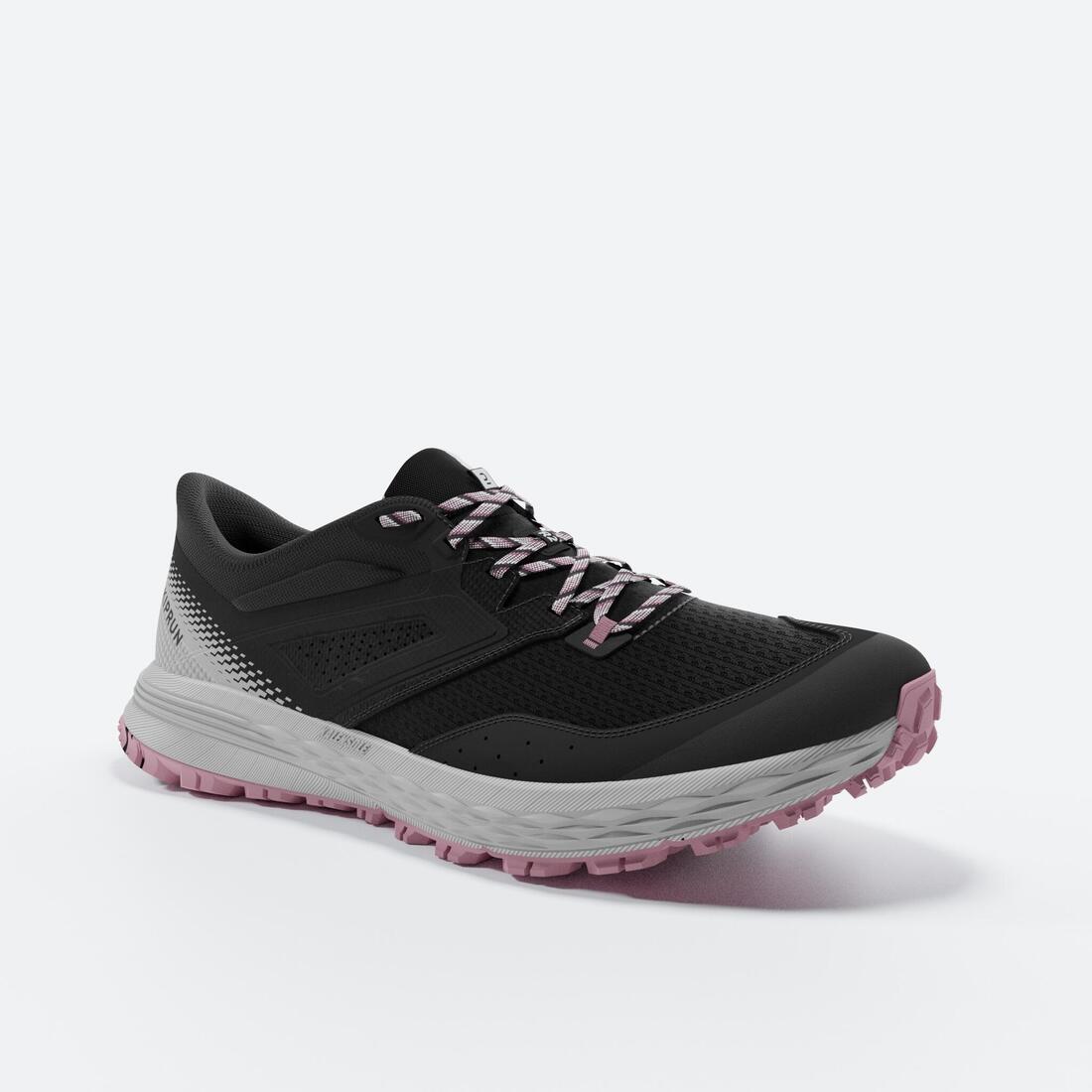 CALZADO TRAIL RUNNING MUJER TR2 gris carbono botón de rosa - Image 7