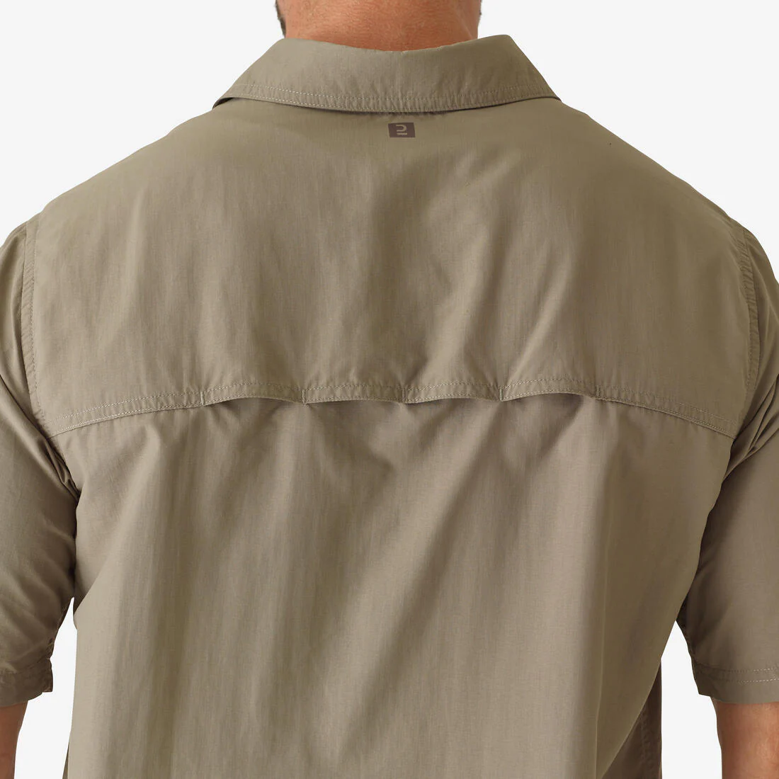 Camisa de caza ligera de manga corta para adulto Solognac 100 - Image 7