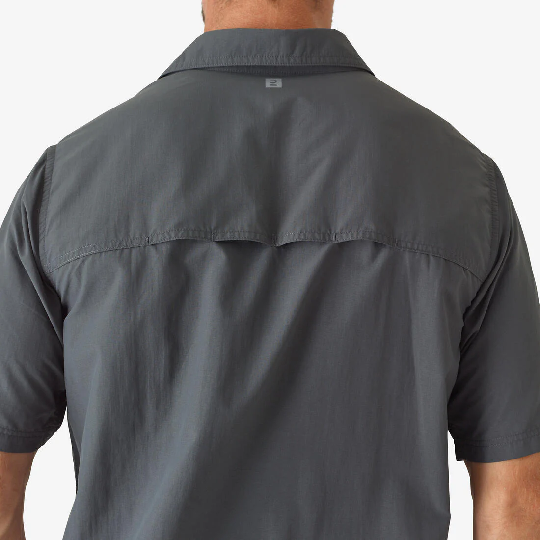 Camisa de caza ligera de manga corta para adulto Solognac 100 - Image 8