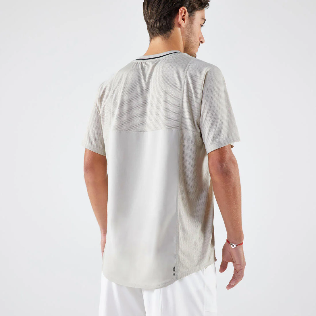 Camiseta de tenis manga corta hombre - Artengo DRY marino Gaël Monfils - Image 13