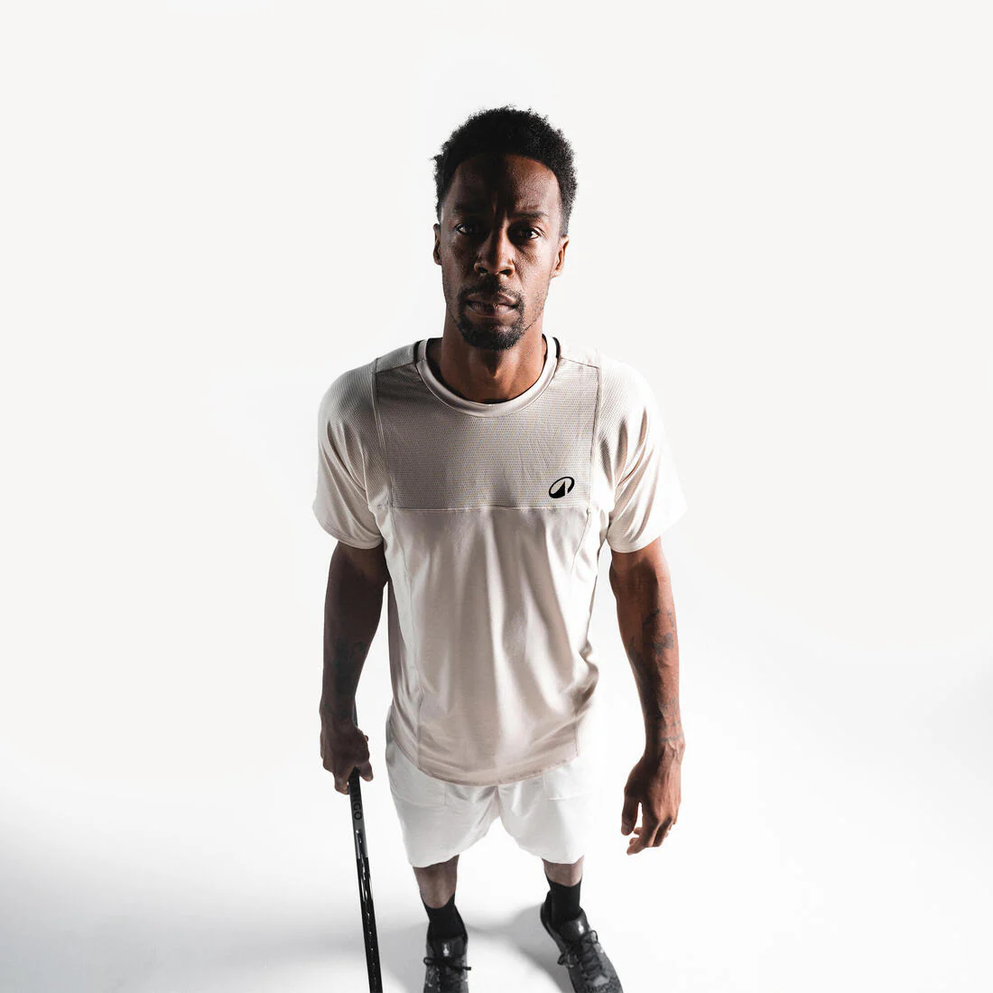 Camiseta de tenis manga corta hombre - Artengo DRY marino Gaël Monfils - Image 29
