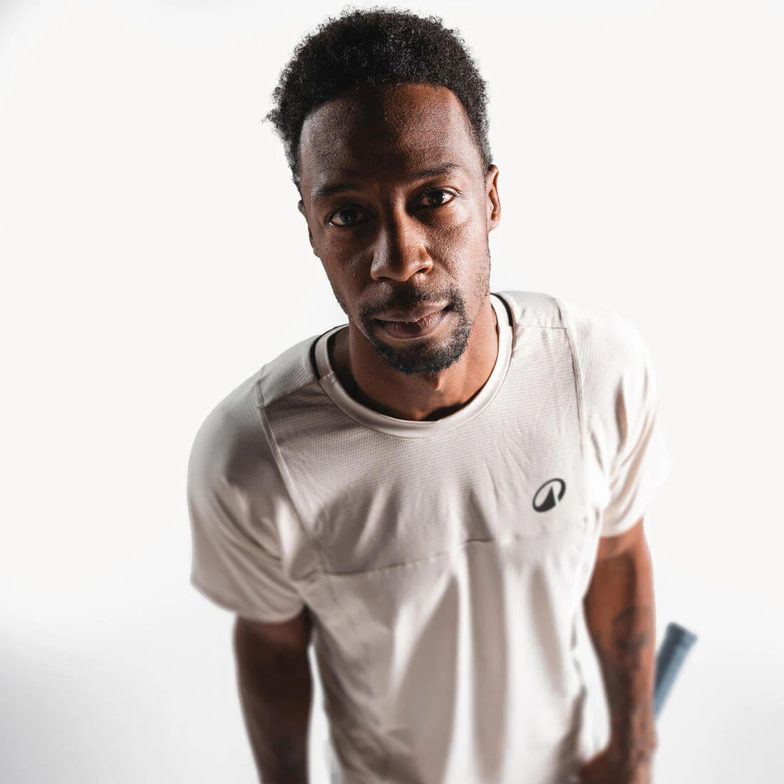 Camiseta de tenis manga corta hombre - Artengo DRY marino Gaël Monfils - Image 30