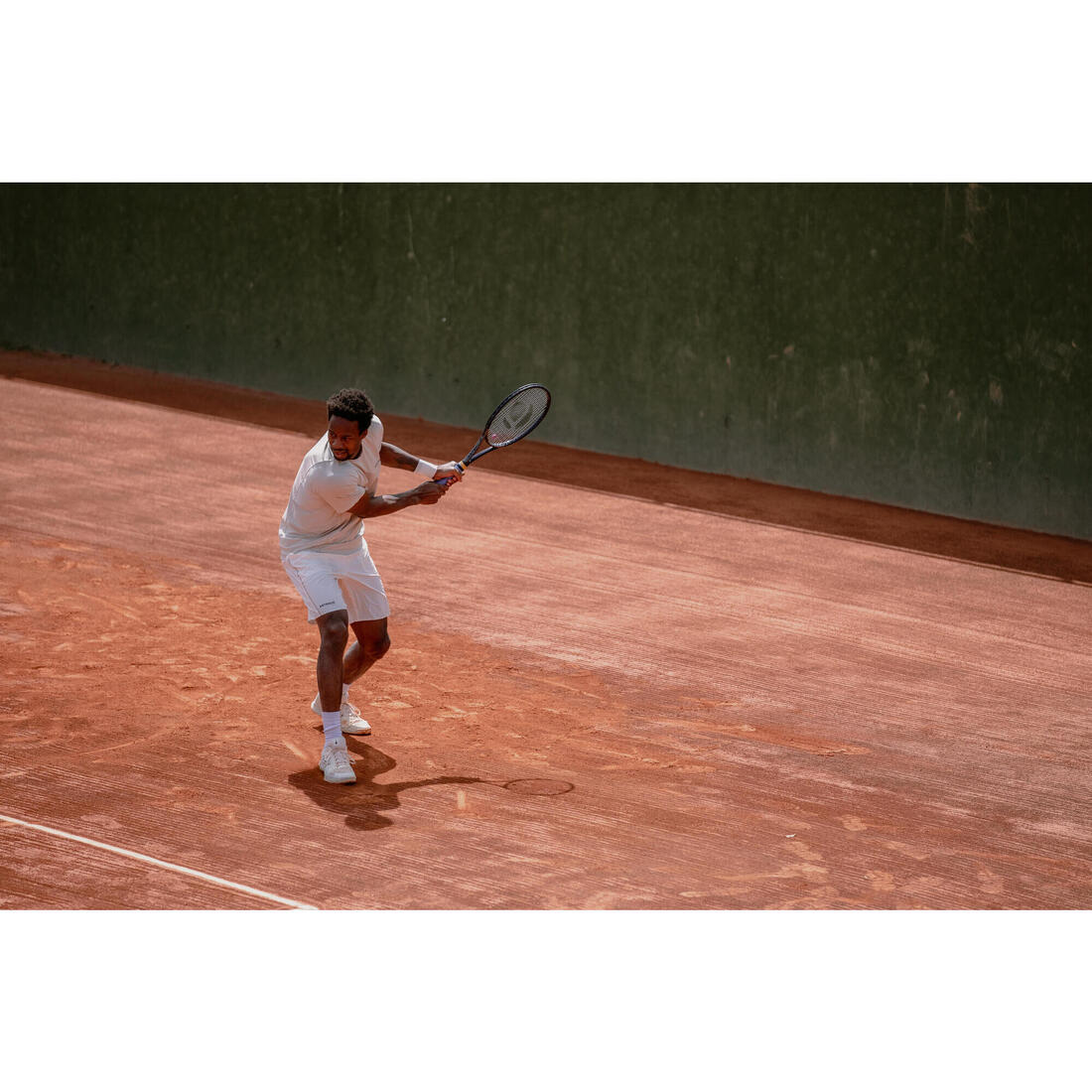 Camiseta de tenis manga corta hombre - Artengo DRY marino Gaël Monfils - Image 41