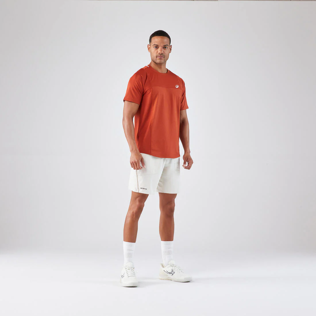 Camiseta de tenis manga corta hombre - Artengo DRY marino Gaël Monfils - Image 8