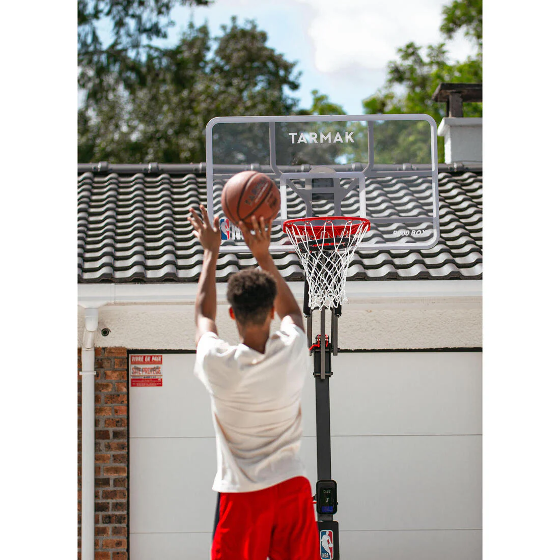 Canasta de básquet conectada con minijuegos - Decathlon Basketball Play - Image 10