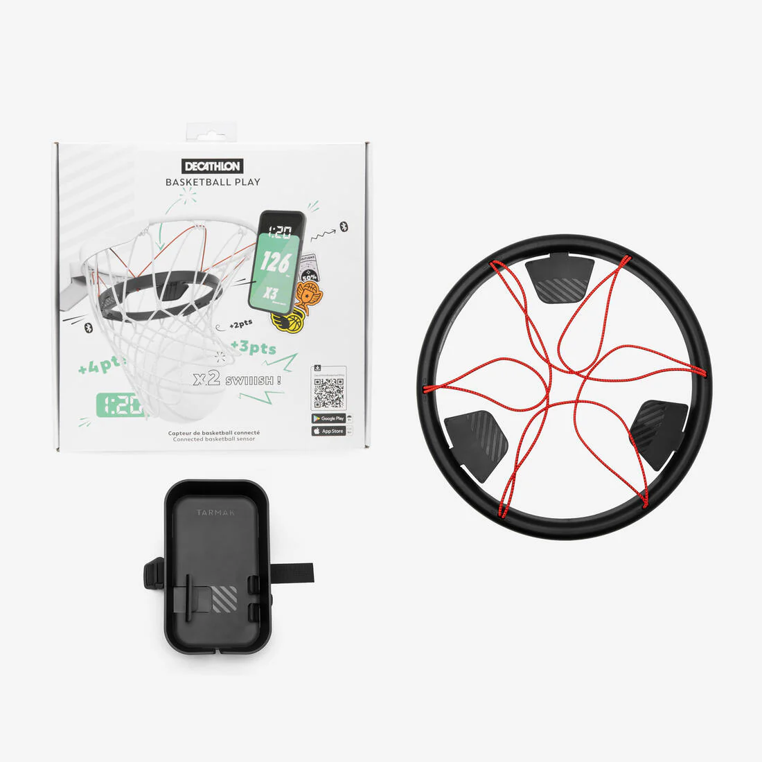 Canasta de básquet conectada con minijuegos - Decathlon Basketball Play - Image 2