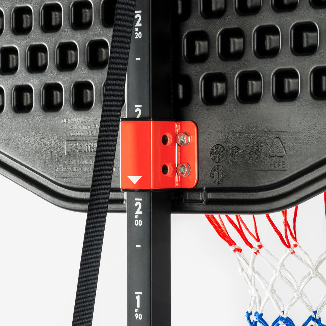 Canasta de basquetbol con pie regulable azul con negro para niños K900 v2 - Image 9