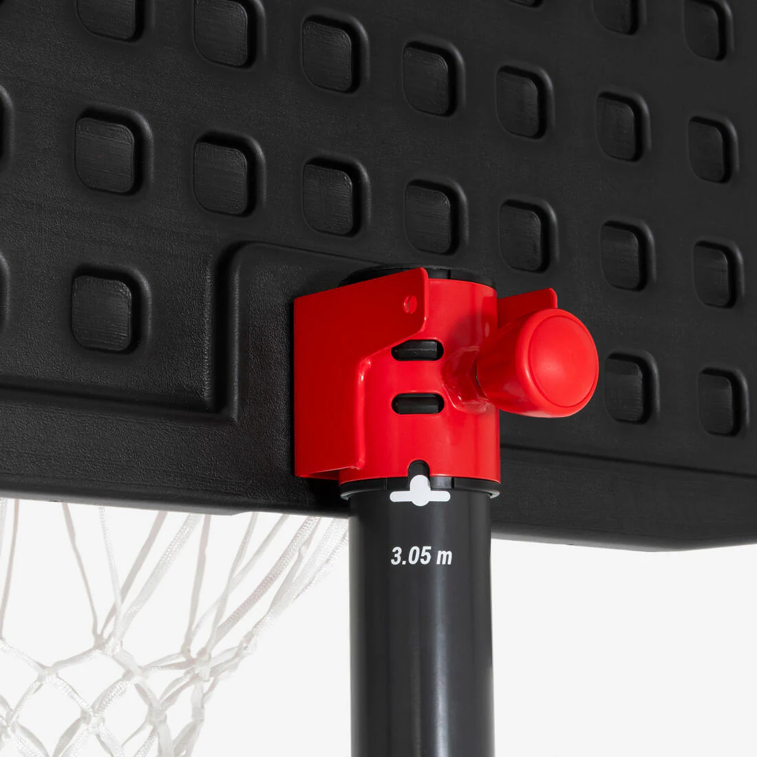 Canasta de básquetbol con pie regulable de 2.20 m a 3.05 m plegable - B100 Easy negro - Image 11