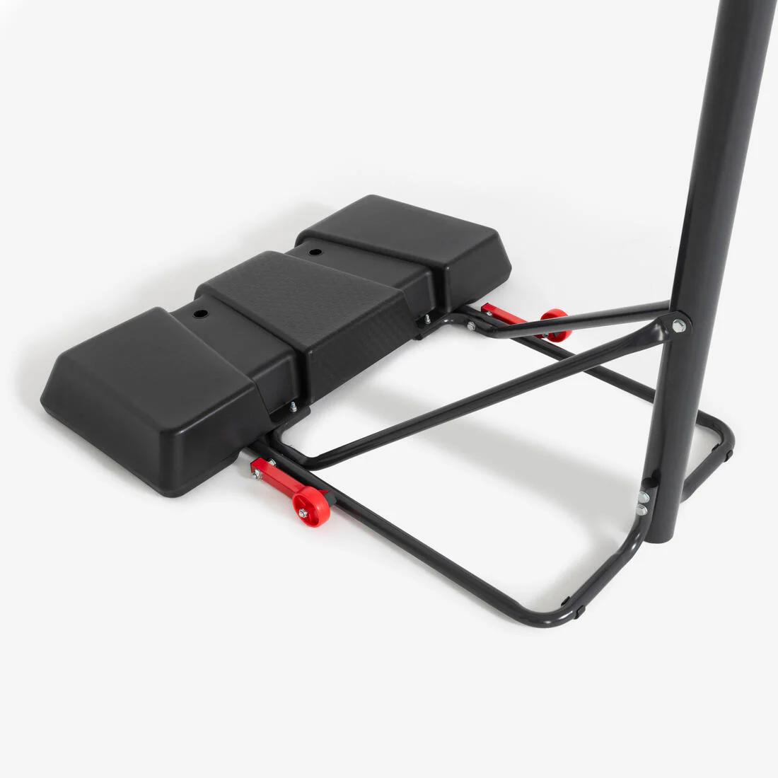 Canasta de básquetbol con pie regulable de 2.20 m a 3.05 m plegable - B100 Easy negro - Image 12