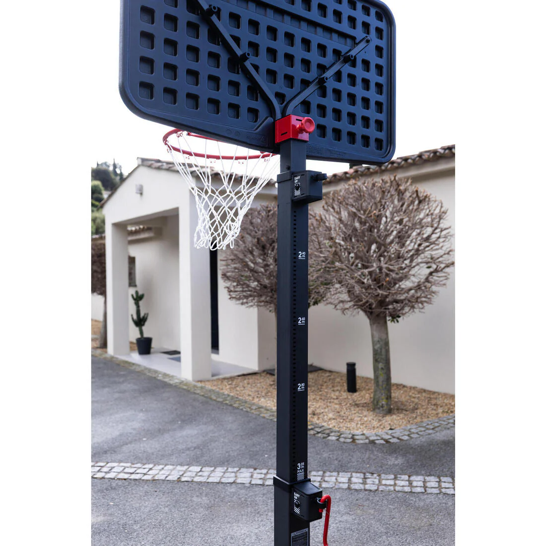 Canasta de básquetbol plegable y regulable de 2.40 a 3.05 m - B100 Easy Box - Image 10
