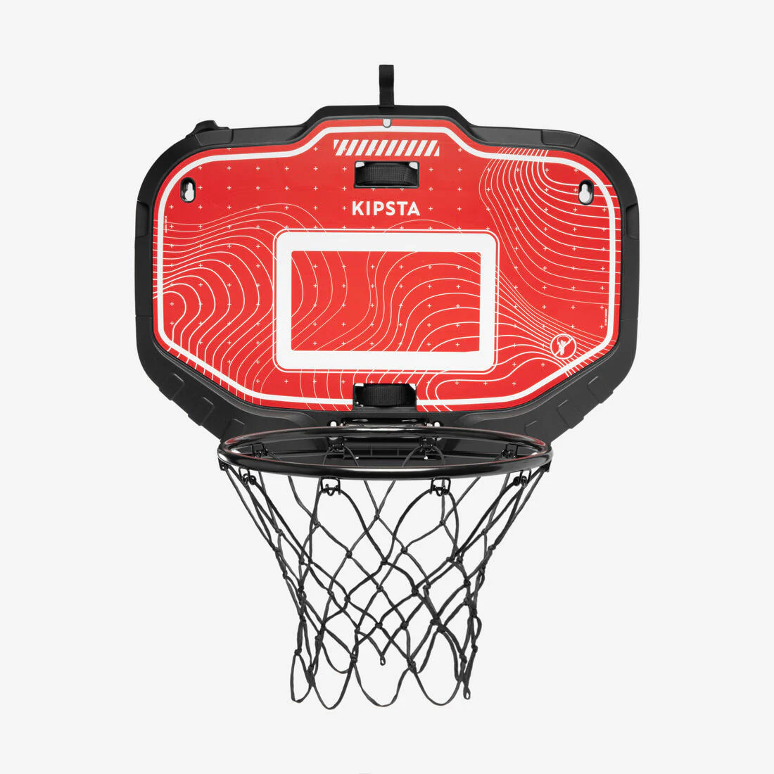 Canasta de básquetbol transportable de pared roja K900 - Image 2