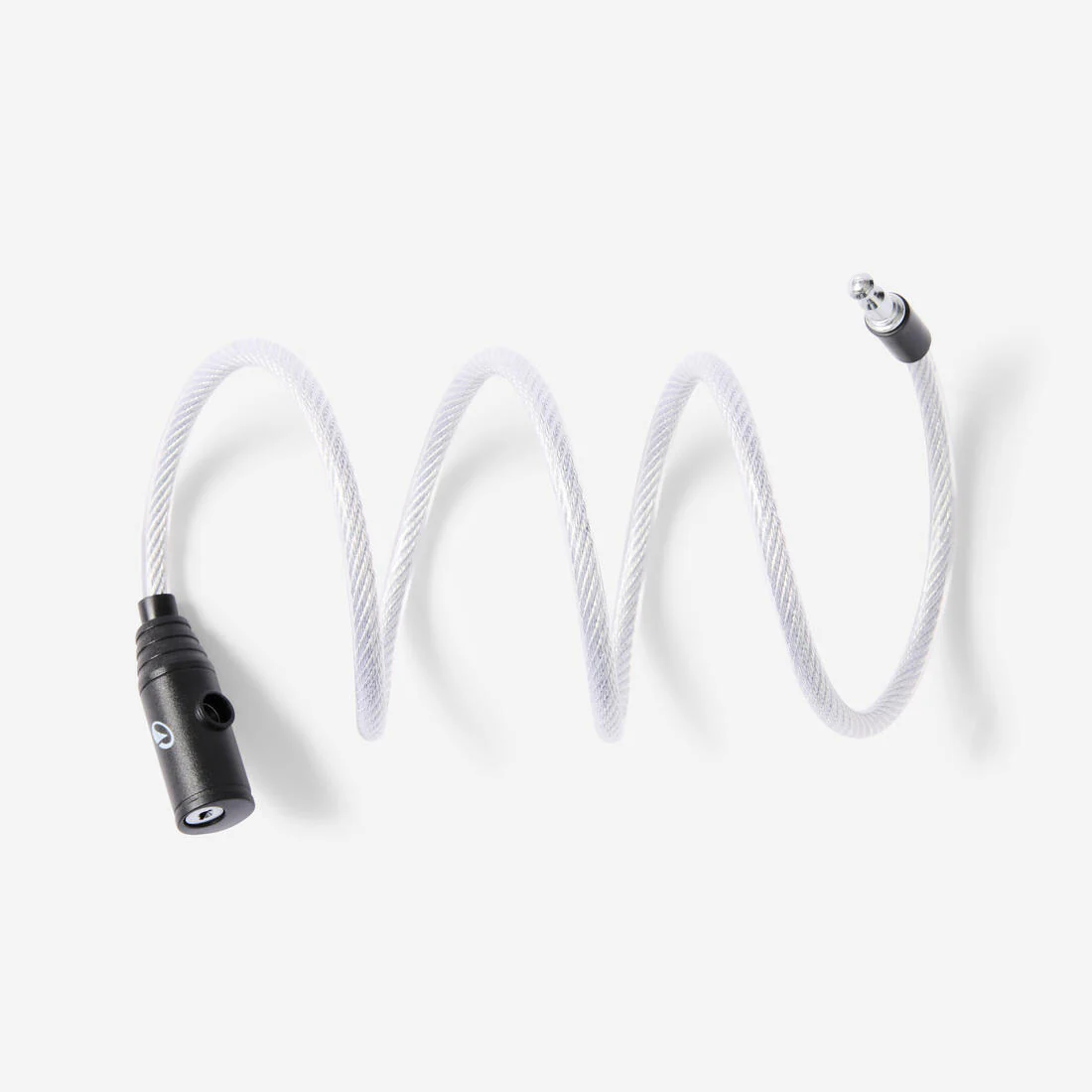 Candado para accesorios de bicicleta con llave gris 100 - Image 3