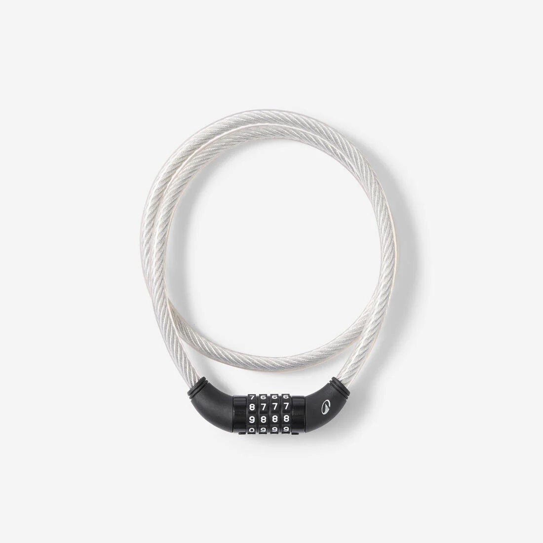 Candado para accesorios de bicicleta de espiral con cerradura de código 120