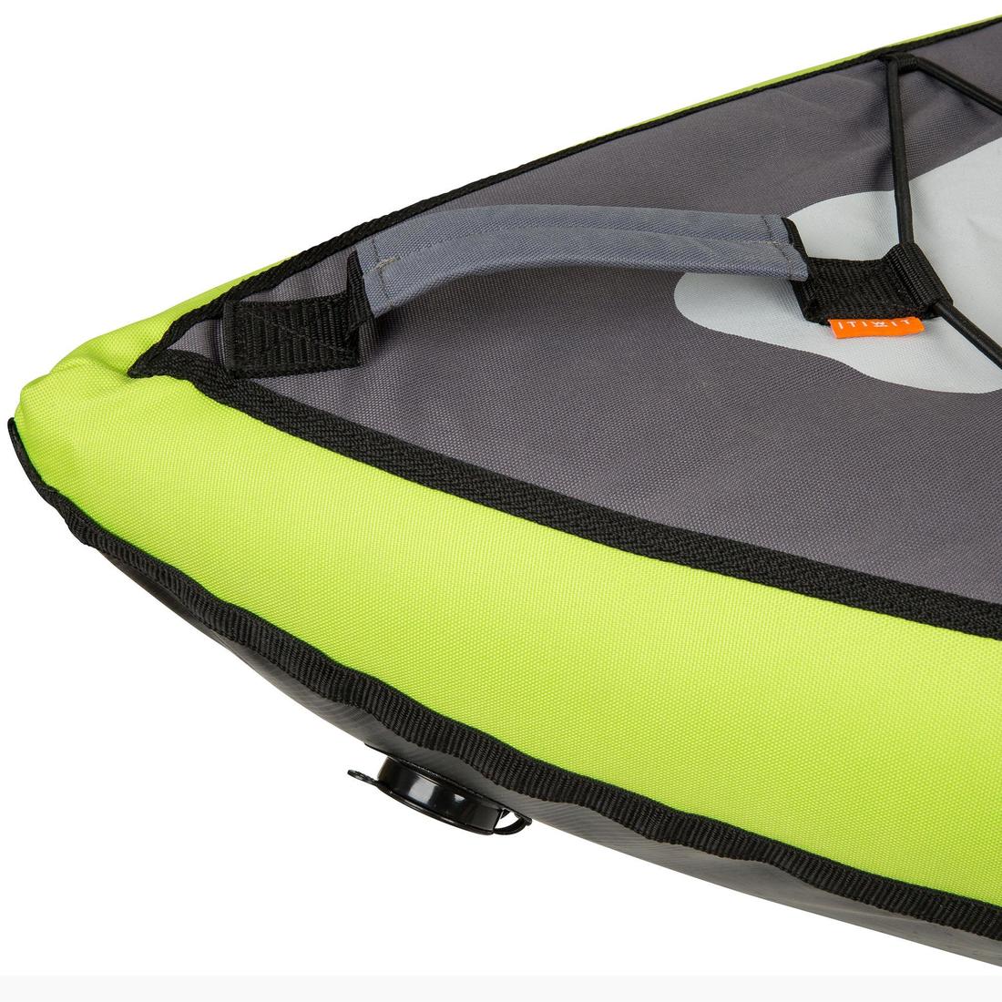 Canoa Kayak Inflable Travesía Verde 1/2 Plazas - Image 10