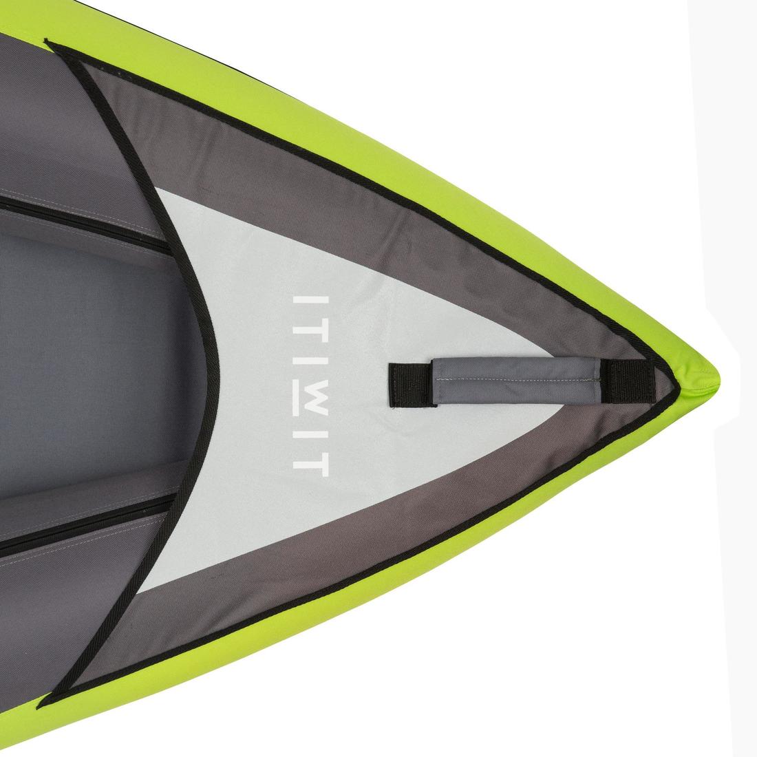 Canoa Kayak Inflable Travesía Verde 1/2 Plazas - Image 11
