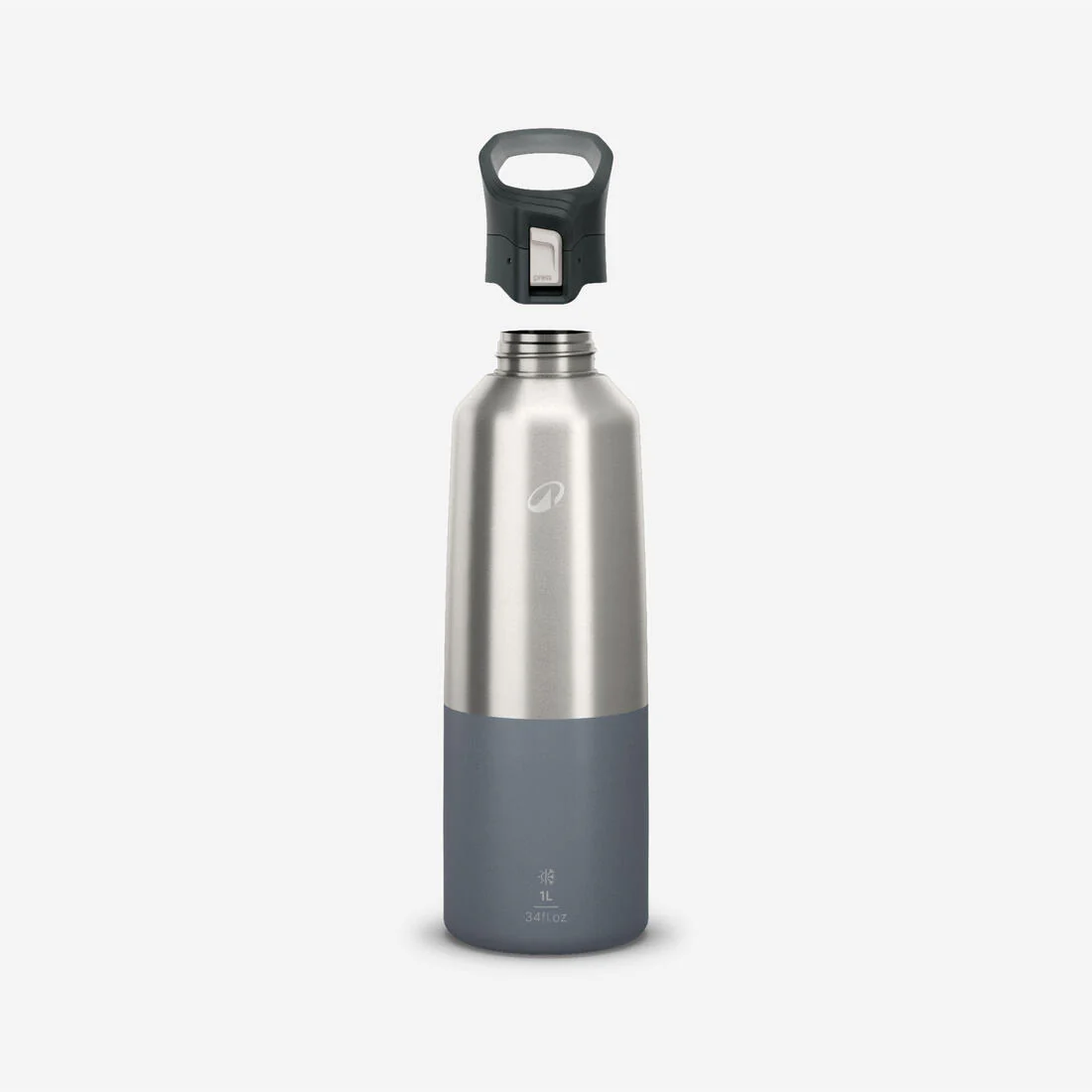 Cantimplora 900 isotérmica inox 1L tapón de apertura rápida senderismo - Image 4
