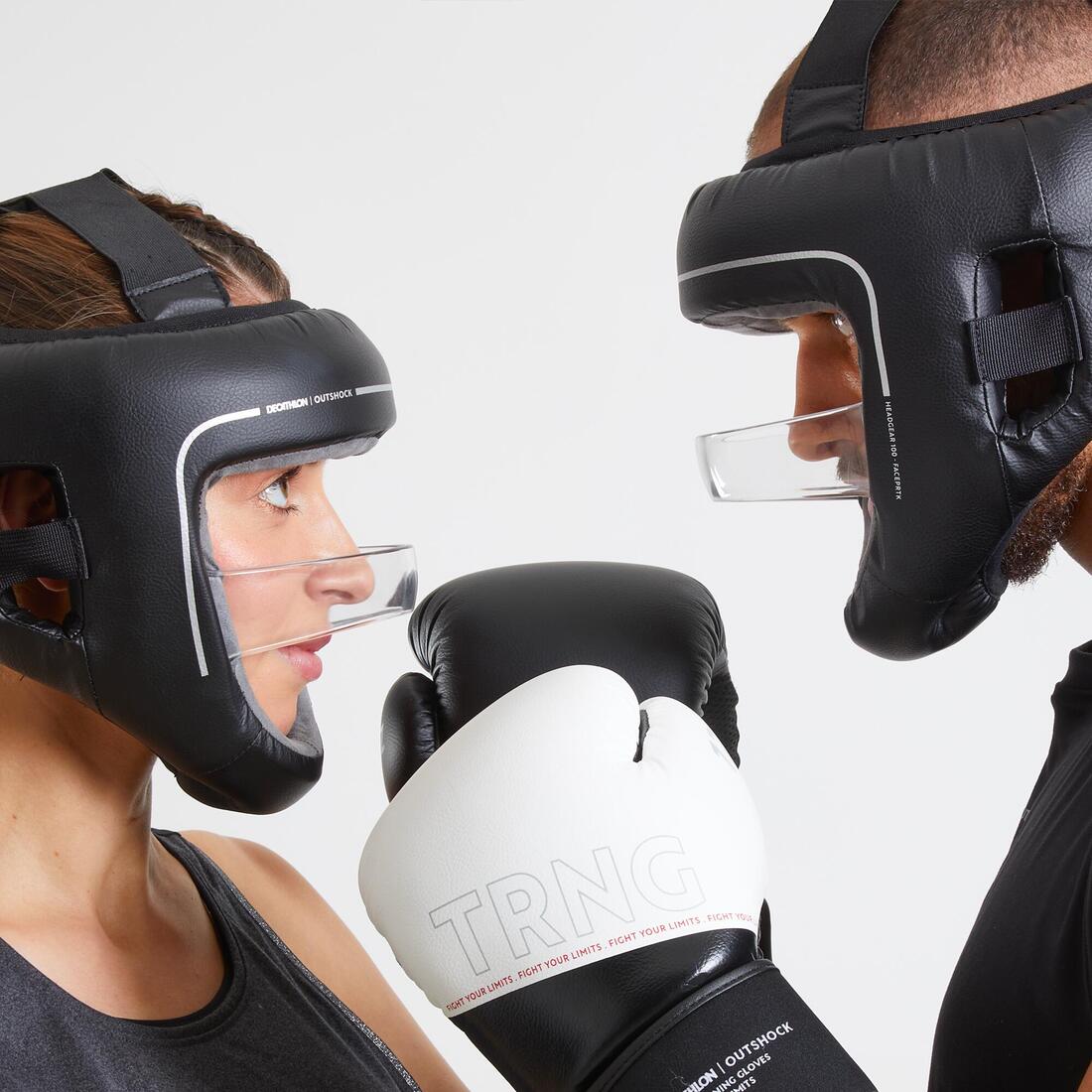 Careta de protección de box con barra de protección nasal para adultos - Image 10