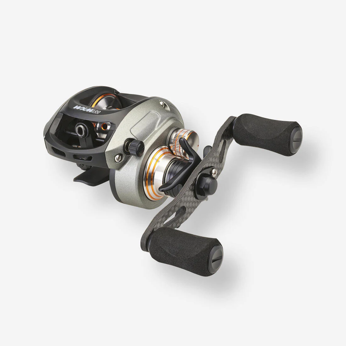 Carrete Casting Pesca Señuelos WXM 100 RC Manivela Izquierda