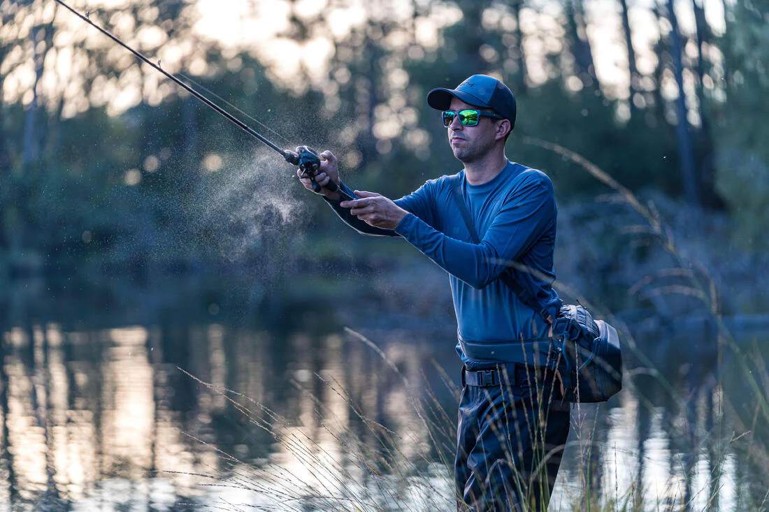 Carrete Casting Pesca Señuelos WXM 100 RC Manivela Izquierda - Image 6