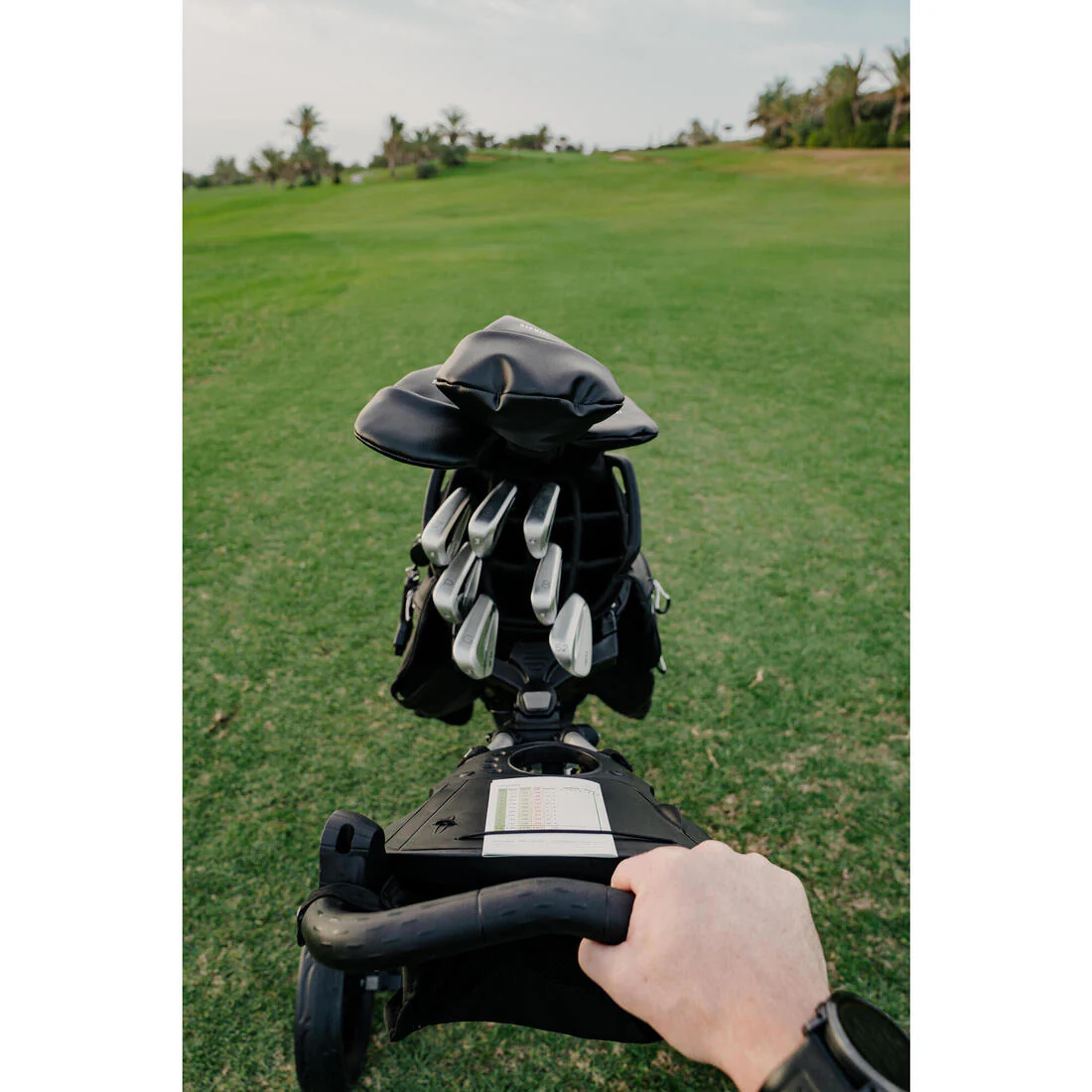 Carrito de golf con 3 ruedas con giro de 360° Inesis 900 - Image 20