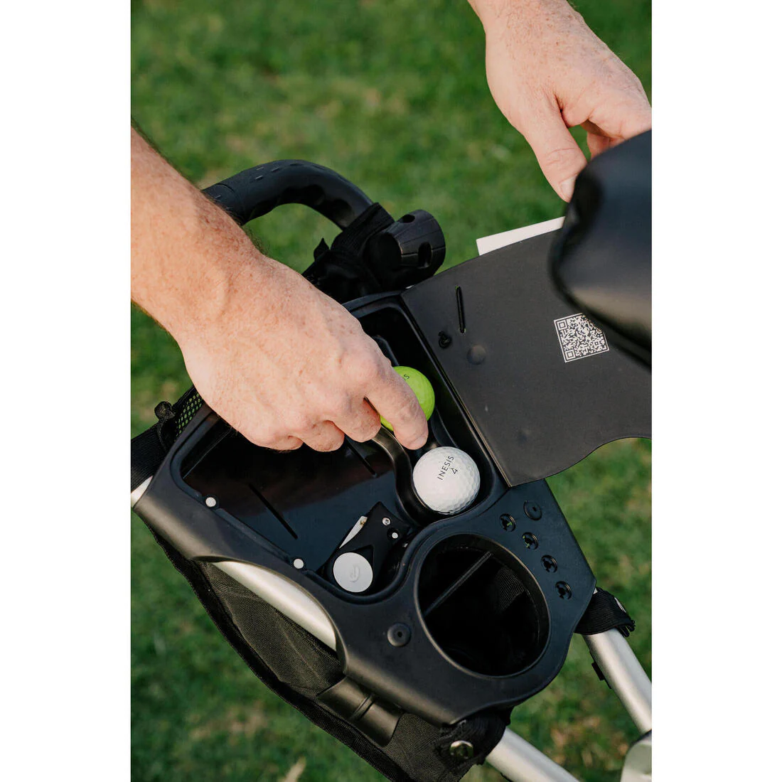 Carrito de golf con 3 ruedas con giro de 360° Inesis 900 - Image 22