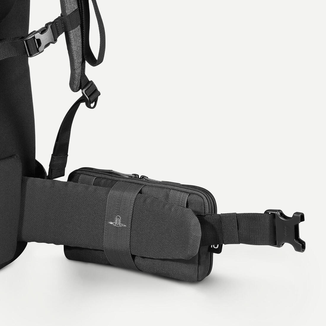 Cartera organizadora de viaje de trekking modelo grande negra Travel XL - Image 15