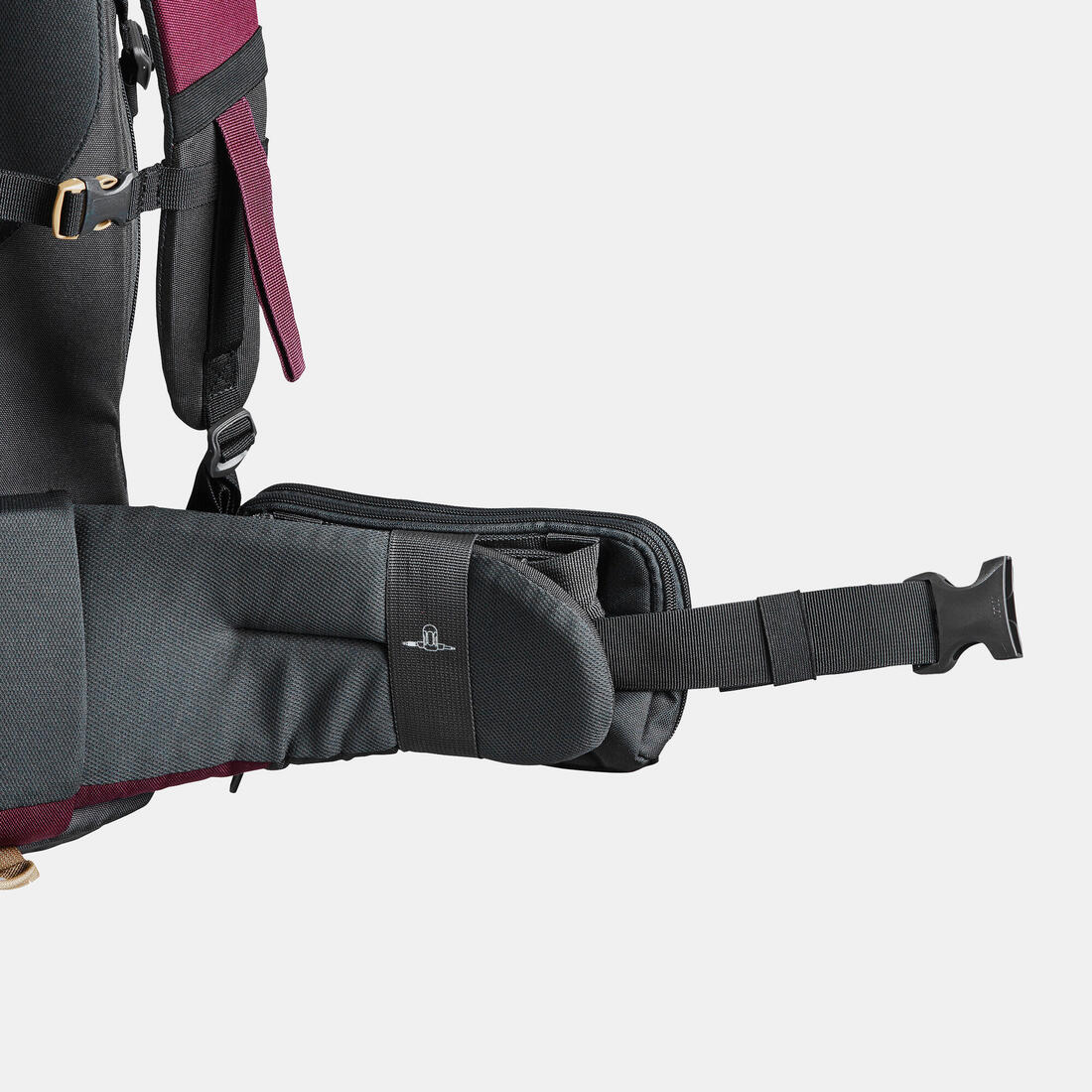 Cartera organizadora de viaje de trekking modelo grande negra Travel XL - Image 9