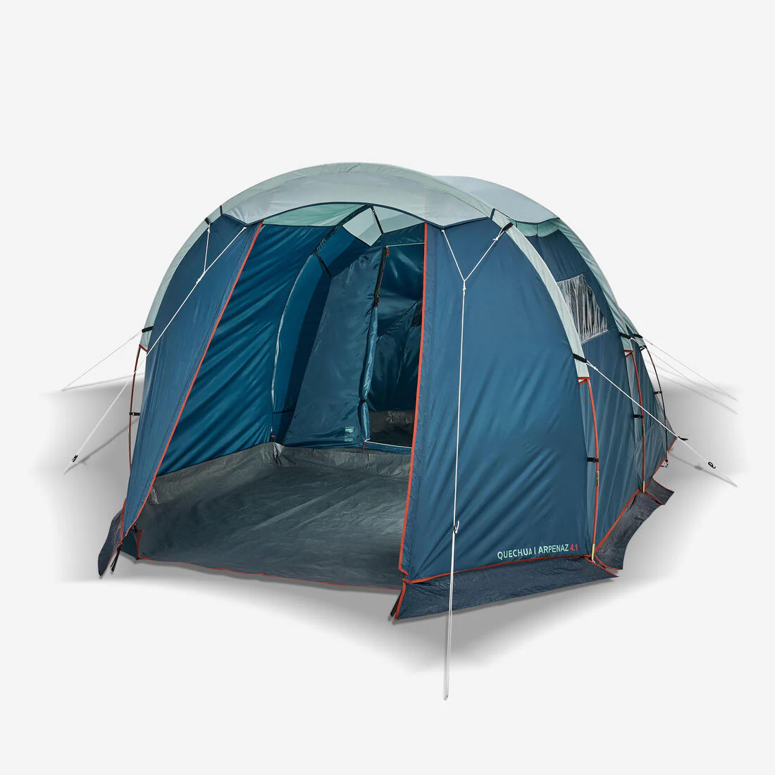 Casa de campaña con varillas de 1 habitación para 4 personas Arpenaz 4.1