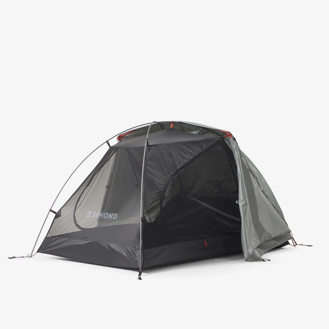 Casa de campaña de trekking tipo domo con malla para 2 personas MT500 - Image 7