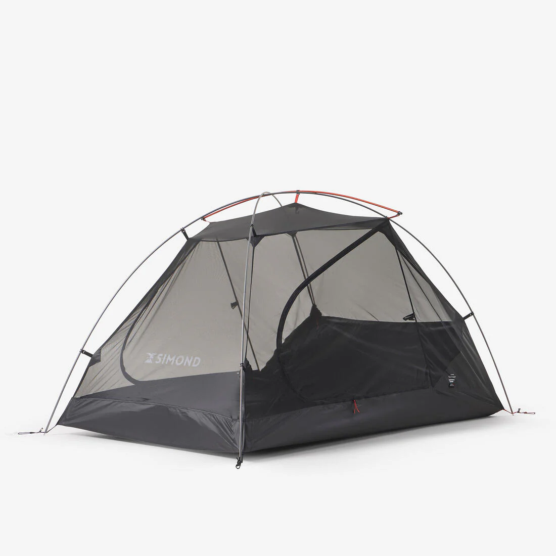Casa de campaña de trekking tipo domo con malla para 2 personas MT500 - Image 8