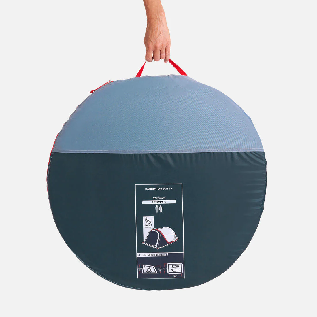 Casa de campaña instantánea azul para 2 personas 2 Seconds - Image 5