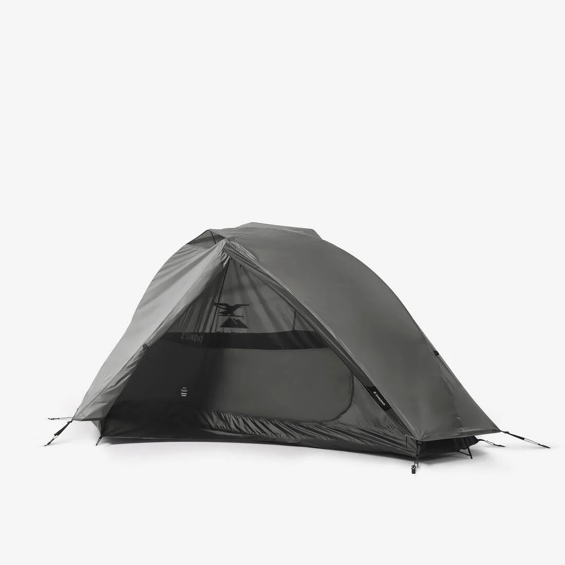 Casa de campaña tipo domo de trekking con autosujeción para 1 persona MT900
