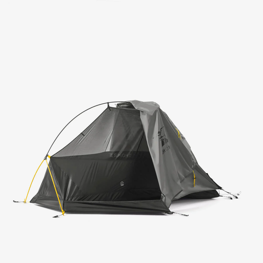 Casa de campaña tipo domo de trekking con autosujeción para 1 persona MT900 - Image 7