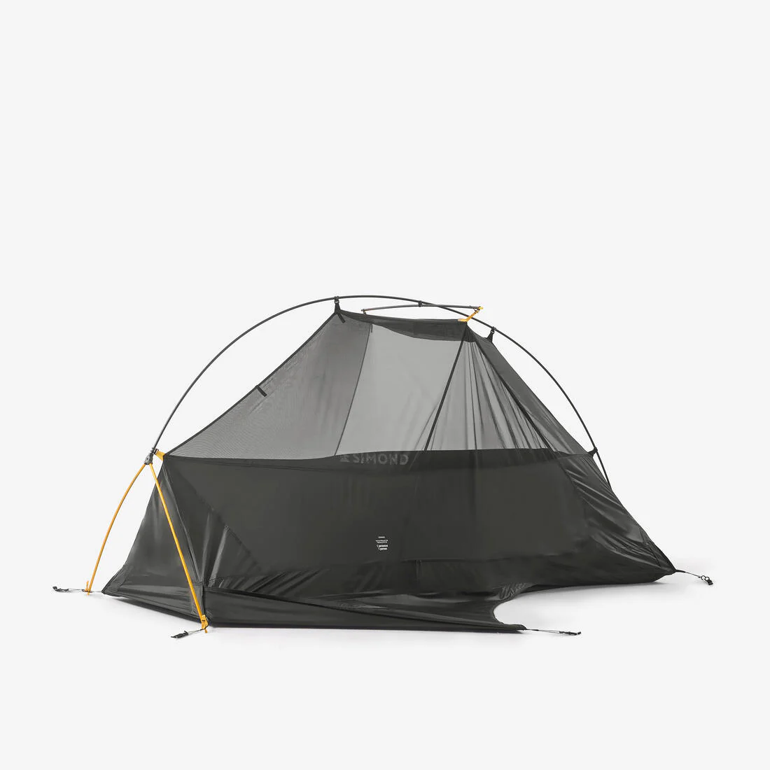 Casa de campaña tipo domo de trekking con autosujeción para 1 persona MT900 - Image 8