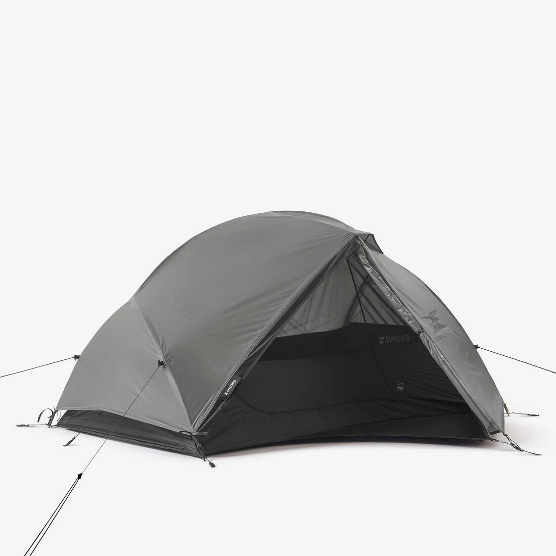 Casa de campaña tipo domo de trekking con autosujeción para 2 personas MT900