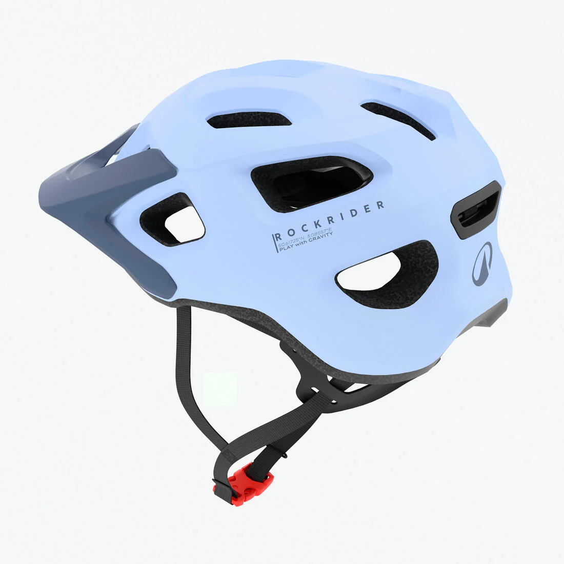 Casco de ciclismo caqui para niños Explore 500 - Image 3