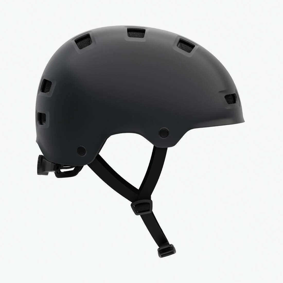 Casco de ciclismo negro para niños 500 - Image 3