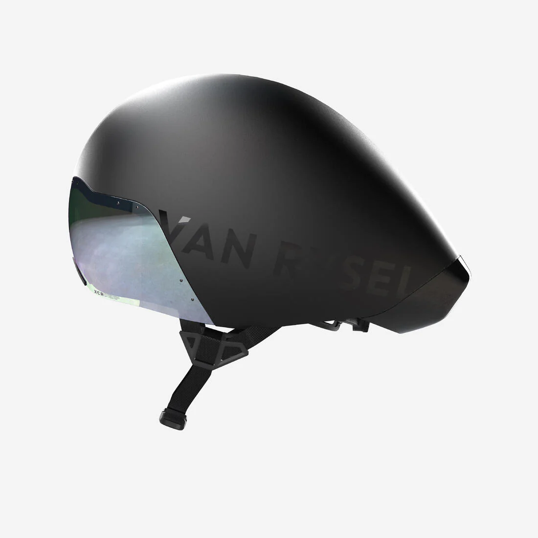 Casco de contrarreloj y triatlón negro XCR - Image 4