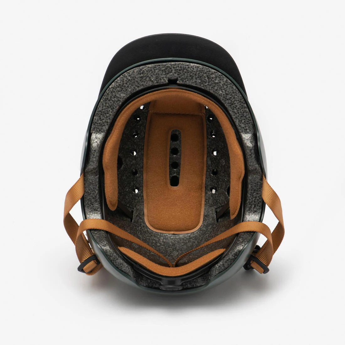 Casco de equitación azul cosmo con morado claro para adultos y niños CH100 - Image 11