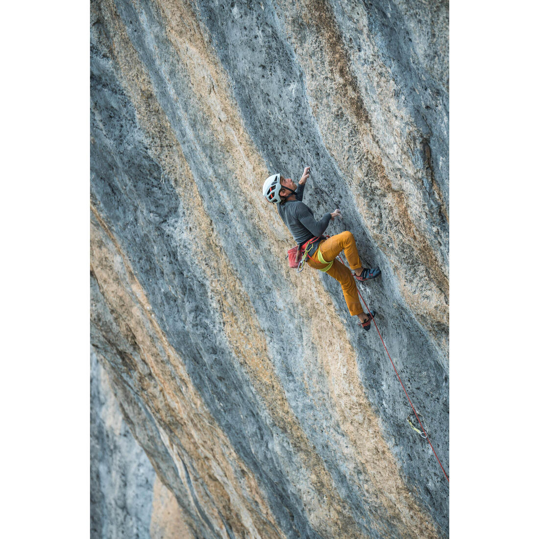 Casco de escalada y alpinismo - blanco / rojo Edge - Image 25