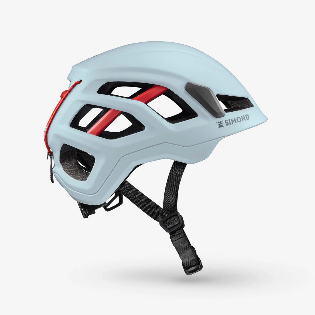 Casco de escalada y alpinismo - blanco / rojo Edge - Image 3
